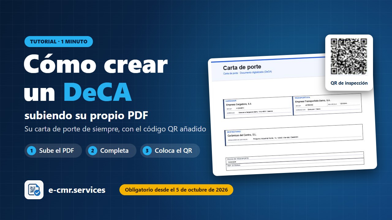 Vídeo: cómo crear un DeCA subiendo su propio PDF